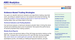 Desktop Screenshot of abg-analytics.com